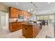 Beautiful kitchen with granite countertops, stainless steel appliances, and a central island at 3500 Maplewood Ln, Mount Pleasant, SC 29466