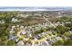 Aerial view of the neighborhood showcasing the beautiful homes and natural surroundings at 3526 Stockton Dr, Mount Pleasant, SC 29466