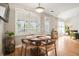 Dining area with round table by large window at 3526 Stockton Dr, Mount Pleasant, SC 29466