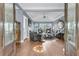 Beautiful living room featuring hard wood floors and lots of natural light at 418 Snowy Egret Ln, Kiawah Island, SC 29455