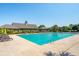 Inviting community pool featuring ample lounge chairs and a covered picnic area at 4952 Steeplechase Ln, Hollywood, SC 29449