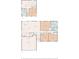 Detailed floor plan showcasing the layout of the home with room dimensions at 1049 Bradford Ave, Charleston, SC 29412