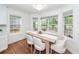 Bright dining area with large windows and natural light at 105 Kirkhaven Ct, Goose Creek, SC 29445