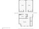 Third floor plan featuring two bedrooms, a bathroom, and a Gathering room with stairs leading down at 1104 Beresford Run, Charleston, SC 29492