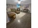 Inviting living room features a fireplace, a large sectional sofa, and wood flooring at 1120 Seaside Ln, Charleston, SC 29412