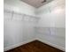 Walk-in closet features wire shelving and hardwood floor at 118 Willowbend Ln, Summerville, SC 29485