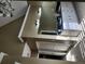 Bathroom featuring double sinks and a large mirror above the vanity at 130 Delaney Cir, Summerville, SC 29485