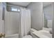 A full bathroom featuring a shower and tub combination at 1341 Belle Grove Cir, Hanahan, SC 29410