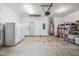 Spacious garage with ample storage and work area at 1409 Endicot Way, Mount Pleasant, SC 29466