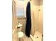 Simple bathroom featuring a toilet, and a shower with white tile at 142 Aylesbury Rd, Goose Creek, SC 29445