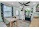 Bright kitchen featuring updated appliances, plenty of counter space, and an adjacent dining area at 1450 E Montague Ave, North Charleston, SC 29405