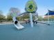 An exciting playground featuring a large slide and unique climbing structures for active  at 1450 E Montague Ave, North Charleston, SC 29405