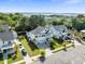 Aerial view of stunning home featuring manicured landscaping and charming curb appeal at 1562 Charming Nancy Rd, Charleston, SC 29412