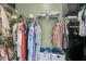Well-organized closet featuring clothing racks and shelves with ample storage capacity at 1828 S James Gregarie Rd, Mount Pleasant, SC 29466