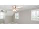 Bedroom with a ceiling fan and windows with shutters at 2001 Baltusrol Ct, Summerville, SC 29483