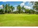View of a beautiful golf course with lush green fairways and tall trees in a tranquil setting at 2001 Baltusrol Ct, Summerville, SC 29483