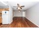 Spacious living area features hardwood floors and neutral paint colors at 2001 Baltusrol Ct, Summerville, SC 29483