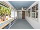 Screened porch with ceiling fan and backyard views at 2001 Baltusrol Ct, Summerville, SC 29483