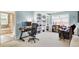 Bedroom featuring a built-in bookcase and access to the bathroom at 2021 Beckton St, North Charleston, SC 29420