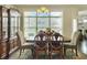 Dining room with a large window allowing natural light inside at 222 Stone Village Cir, Summerville, SC 29486