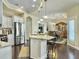 Modern kitchen featuring white cabinets, stainless steel appliances, and granite countertops, perfect for culinary enthusiasts at 222 Stone Village Cir, Summerville, SC 29486