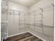 Spacious walk-in closet with ample shelving and storage, perfect for organizing your wardrobe at 278 Decatur Dr, Summerville, SC 29483
