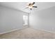 Bedroom with a ceiling fan, neutral carpet and single window at 344 Flyway Rd, Goose Creek, SC 29445