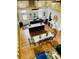 Open concept living room and kitchen with high ceilings and a modern dining area at 41 Pitt St, Charleston, SC 29401