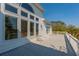 Expansive deck with white railings and scenic views, perfect for outdoor gatherings at 4386 Park Island Rd, Hollywood, SC 29449