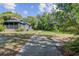 Expansive backyard with a long driveway, offering ample space and a sense of privacy at 503 W Carolina Ave, Summerville, SC 29483
