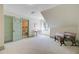 Bedroom with white carpet and access to a powder room, offering comfortable living space at 503 W Carolina Ave, Summerville, SC 29483