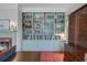 Elegant built-in bookshelves in a living area, perfect for displaying books and decor at 503 W Carolina Ave, Summerville, SC 29483