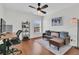 Versatile office space with a desk, seating, and ample natural light at 5033 Carrington Ct, Summerville, SC 29485