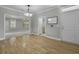 Inviting entryway with hardwood floors and access to living areas at 5554 Colonial Chatsworth Cir, North Charleston, SC 29418