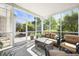 Relaxing sunroom with comfortable seating, perfect for enjoying the outdoors in any weather at 7601 Stargazer Dr, Hanahan, SC 29410