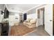 Comfortable living room with hardwood floors and comfortable furniture at 1516 Village Sq, Mount Pleasant, SC 29464