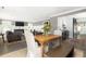 Open concept area shows the living room, dining area, and kitchen at 1516 Village Sq, Mount Pleasant, SC 29464