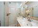 Elegant bathroom with a sleek glass shower, modern vanity, and stylish mirror, creating a spa-like atmosphere at 152 Coming St St, Charleston, SC 29403