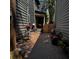 Cozy brick patio featuring seating and plants, creating a relaxing outdoor space at 152 Coming St St, Charleston, SC 29403
