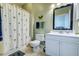 Well-lit bathroom featuring a shower-tub combo, updated vanity, and a clean, modern design at 1832 Telfair Way # 1832, Charleston, SC 29412