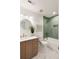Well-lit bathroom with a tiled shower/bath and light fixtures at 193 Corn Planters St, Charleston, SC 29492