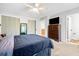 Spacious bedroom boasts ample closet space and neutral walls and carpet at 2010 Coldspring Dr # 502, North Charleston, SC 29406