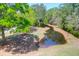 Aerial view of pond at 2011 N Highway 17 # 1400T, Mount Pleasant, SC 29466