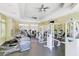Well-equipped fitness center with treadmills, elliptical machines, and weight training equipment at 2011 N Highway 17 # 1400T, Mount Pleasant, SC 29466