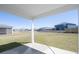 View of the backyard with a patio and green grass at 202 W Bradford Pointe Drive Dr, Summerville, SC 29483