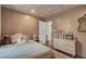 Bright bedroom offers a tranquil retreat with a comfortable bed and ample dresser space at 210 Peters St, Summerville, SC 29483