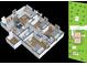 Open floor plan with kitchen, living room, bedrooms, and bathrooms, plus outdoor seating areas and shed at 210 Peters St, Summerville, SC 29483