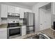 Modern kitchen with stainless steel appliances and light cabinetry, blending functionality with style for a delightful culinary experience at 259 Pine Shadow Dr, Goose Creek, SC 29445