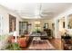 Spacious living room features hardwood floors, ceiling fan, and comfortable seating at 2808 Ion Ave, Sullivans Island, SC 29482