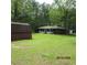 Expansive backyard featuring a lush lawn and mature trees, providing a serene outdoor space at 298 Summerset Ln, Summerville, SC 29483